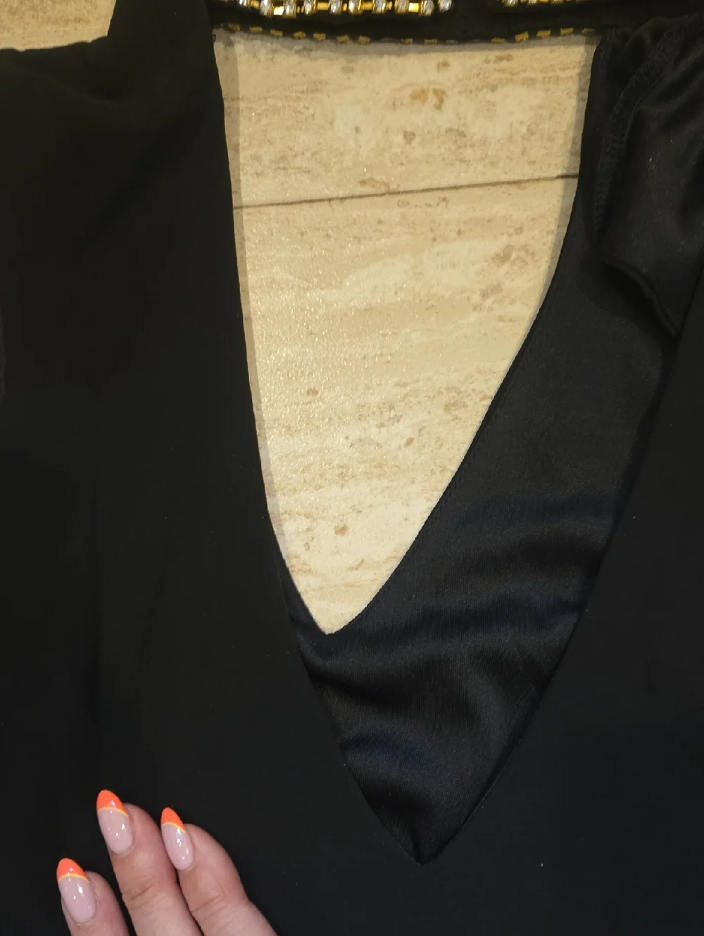 Show Me Your Mumu Brielle Black Beady Beaded Top - Picture 7 of 11